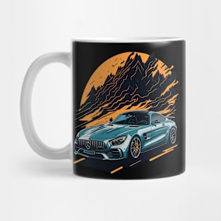 Mercedes AMG GT R Classic Car Mug